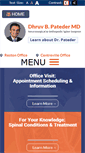 Mobile Screenshot of drpateder.com